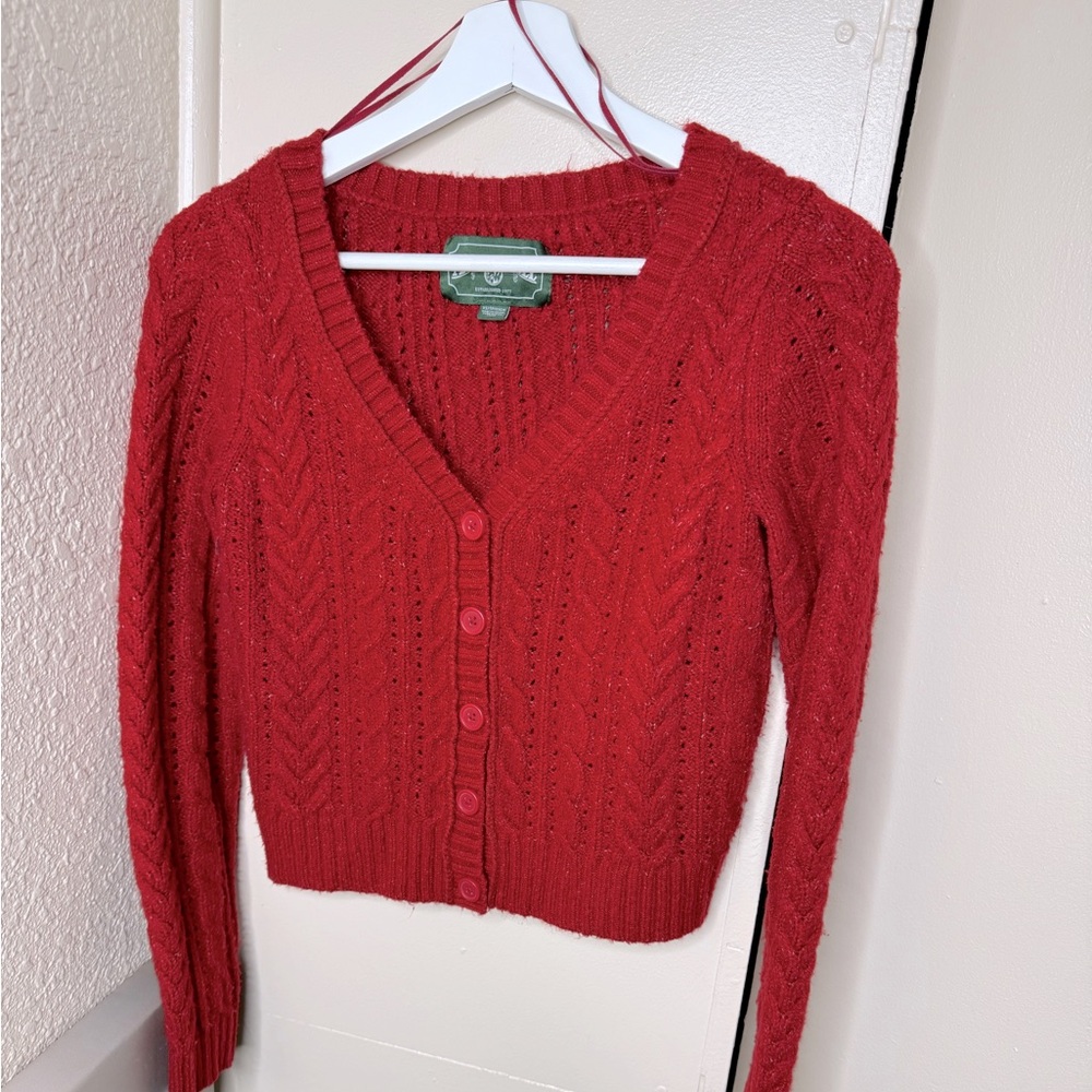 American Eagle knitted crop top